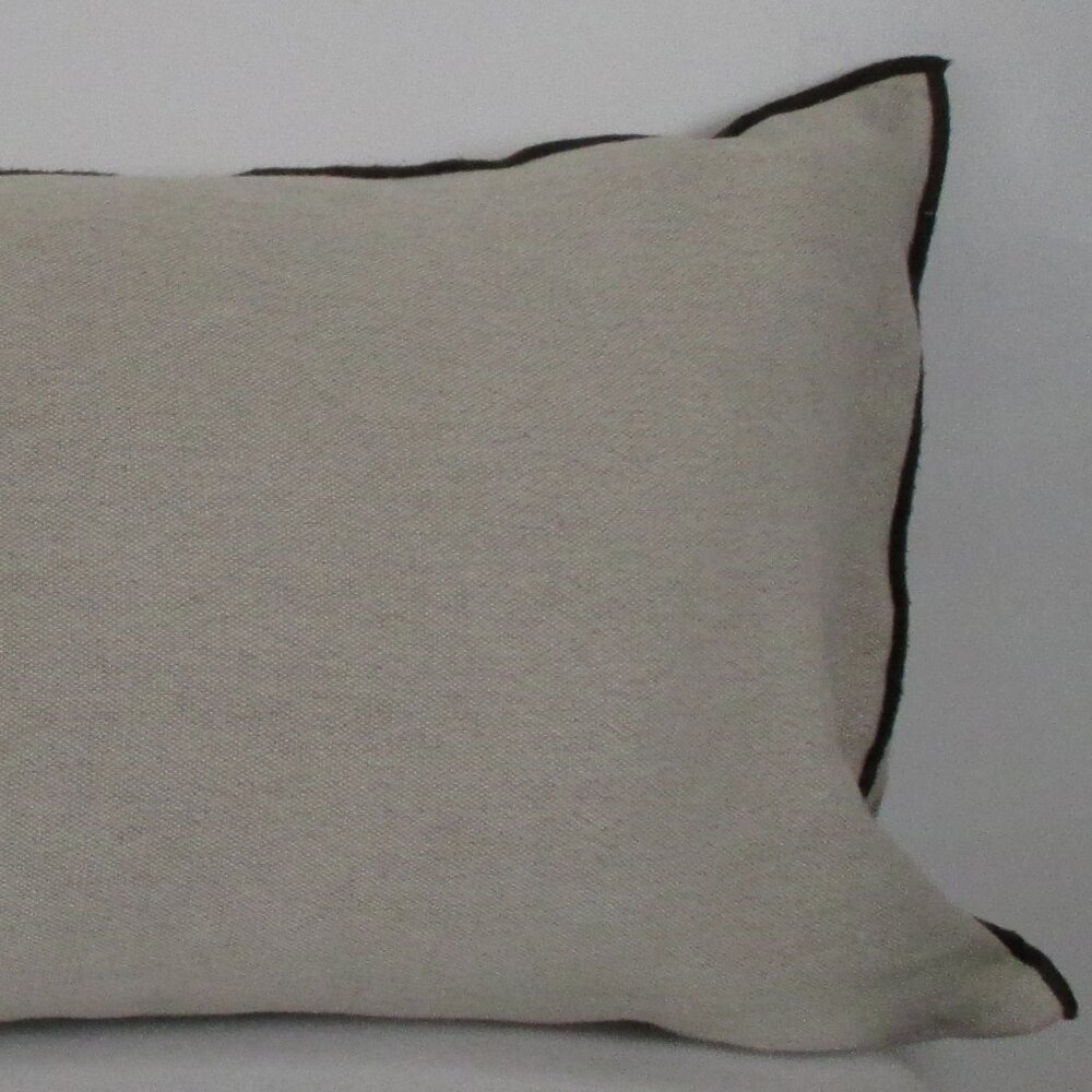 CRATE & BARREL STRIPED LINEN PILLOW COVER - Picture 10 of 14
